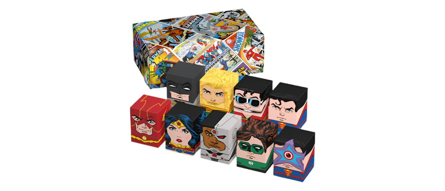 Ultimate Guard - Squaroes - 100+ Deck Box - DC Justice League