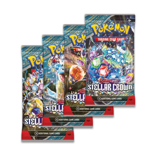 Pokemon - Scarlet and Violet - Stellar Crown - Booster Pack - Styles Vary