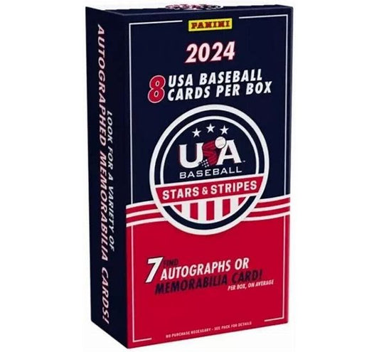 2024 Panini Usa Stars and Stripes MLB Baseball Hobby Box