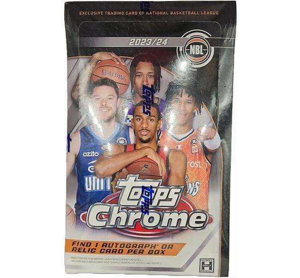 2023-24 Topps Chrome NBL Australian Basketball Hobby Box