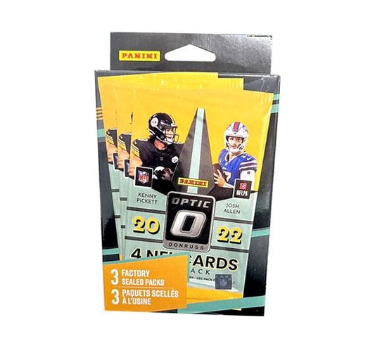 2022 Panini Donruss Optic Football 3-Pack Hanger Box