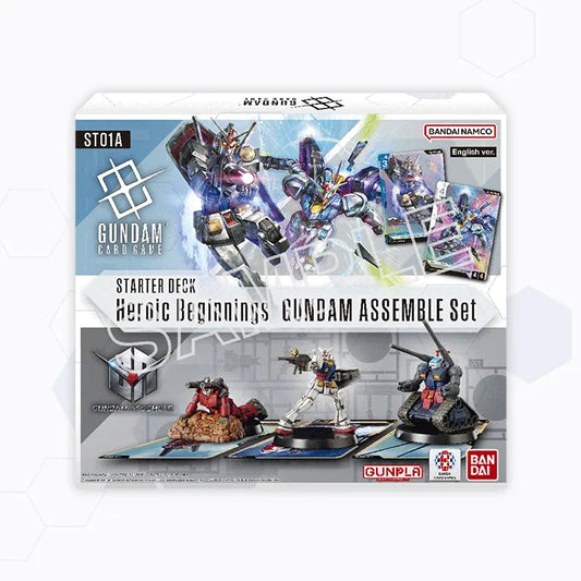 Bandai - Gundam - Gundam Assemble Set -  ST01A - Heroic Beginnings