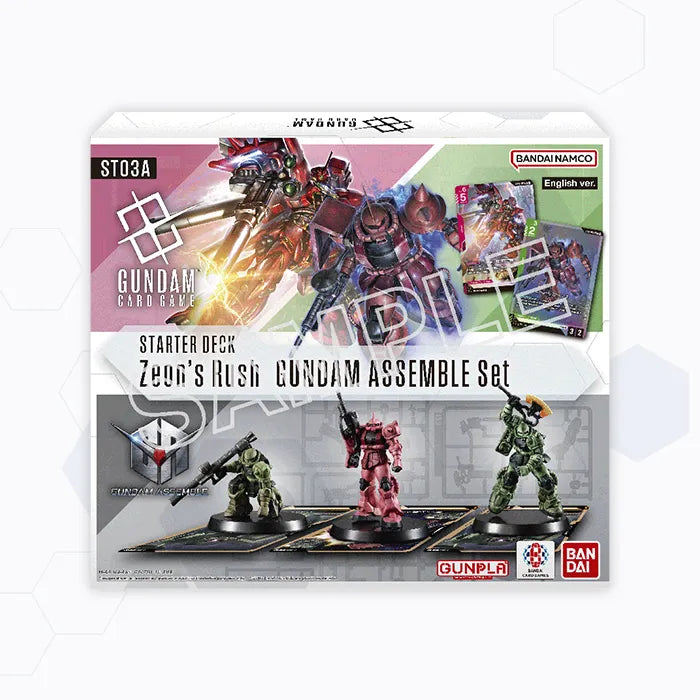 Bandai - Gundam - Gundam Assemble Set -  ST03A - Zeon's Rush