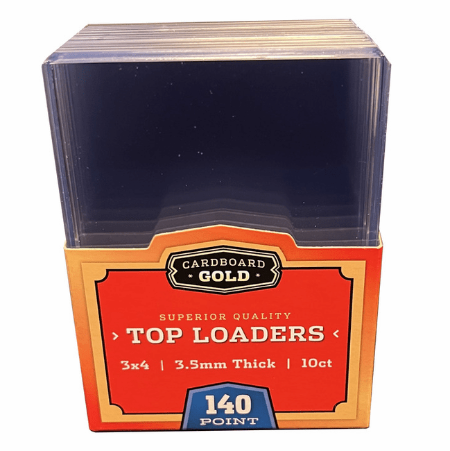 Cardboard Gold - Toploaders - 140pt - 10ct