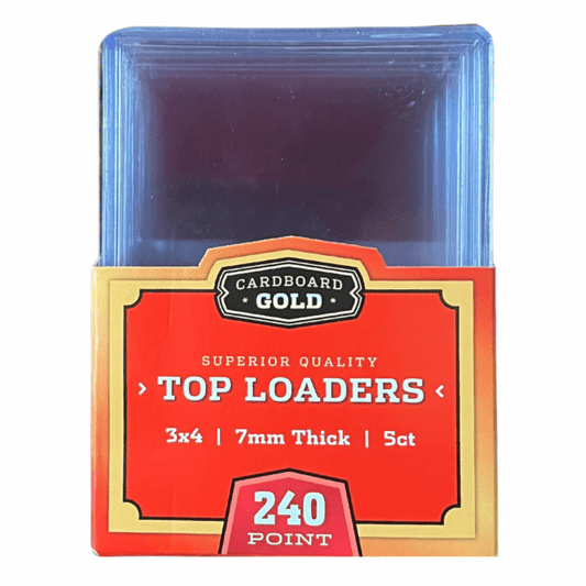 Cardboard Gold - Toploaders - 240pt - 5ct