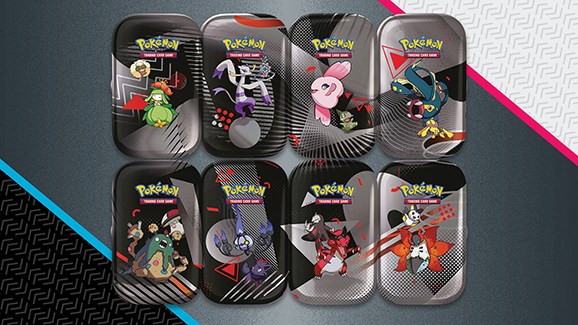 Pokemon - Scarlet and Violet - Black Bolt and White Flare - SV10.5 - Unova Mini Tin - Styles Vary
