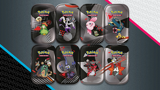 Pokemon - Scarlet and Violet - Black Bolt and White Flare - SV10.5 - Unova Mini Tin - Styles Vary