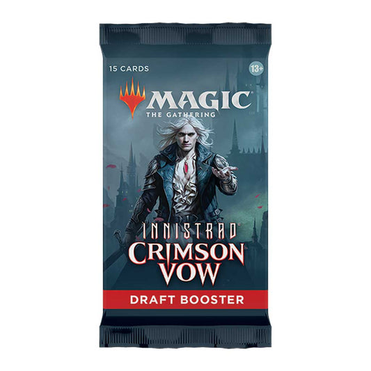 Magic The Gathering - MTG - Innistrad Crimson Vow - Draft Booster Pack