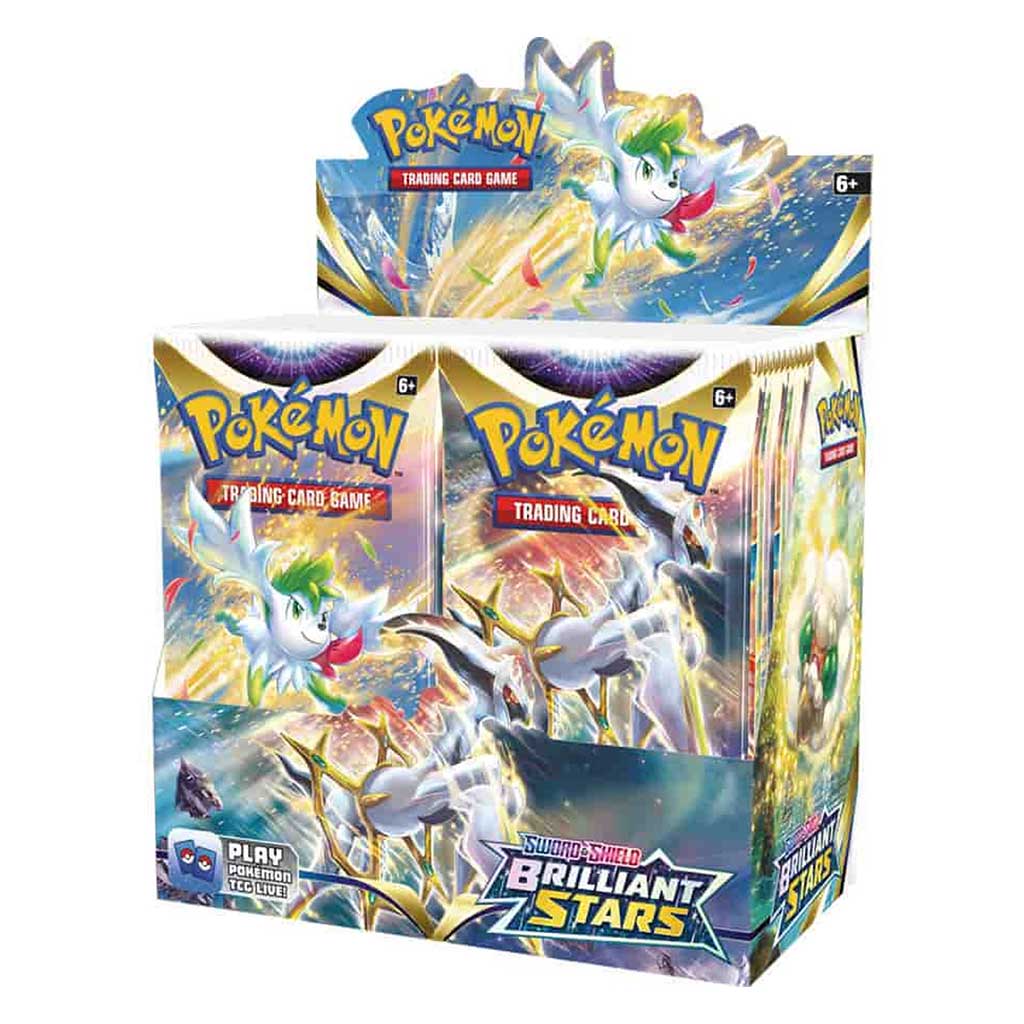 Picture of Pokémon - Sword & Shield - Brilliant Stars - Booster Pack Box 2022