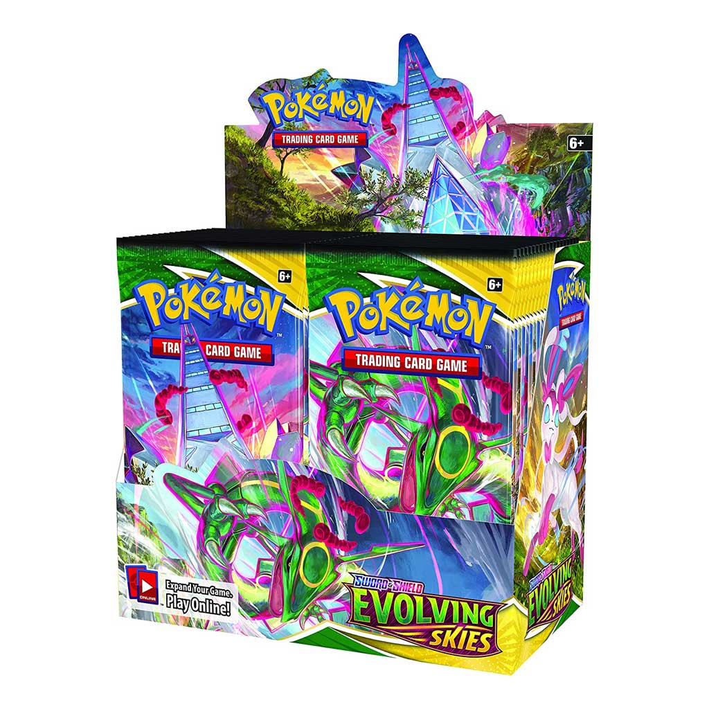 Picture of Pokémon - Sword & Shield - Evolving Skies - Booster Pack Box 2021