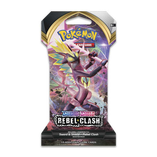 Picture of Pokémon - Sword & Shield - Rebel Clash - Sleeved Booster Pack - Styles May Vary