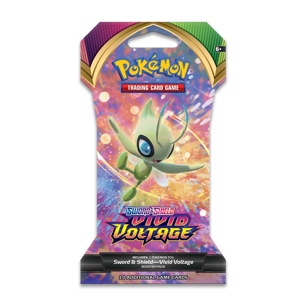 Picture of Pokémon - Sword & Shield - Vivid Voltage - Sleeved Booster Pack - Styles May Vary
